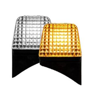Cab roof lights - M-Led - Rubber Mount Kit - Volvo-Style - Set of 2