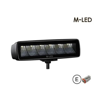 Arbetsbelysning - M-Led - 4.9" - 12.4cm - 1 blixtmönster - Work / Scene 