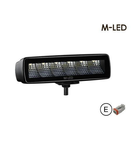 Work light - M-Led - 4.9" - 12.4cm - 1 flash pattern - Work / Scene