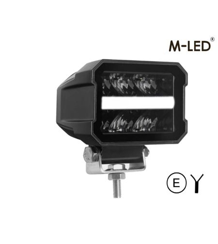 Work light - M-Led - Edgeless - 4.5" - 11.5cm - Position light White/Amber - Wide
