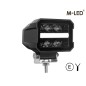 Arbetsbelysning - M-Led - Randlös - 4.5" - 11.5cm - Positionsljus Vit/Bärnsten - Wide - Arbetsbelysning - M-Led - Randlös - 4.5" - 11.5cm - Positionsljus Vit/Bärnsten - Wide -