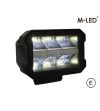 Werklamp - M-Led - 4.5" - 11.5cm - Positielicht Rood/Amber - Work / Scene