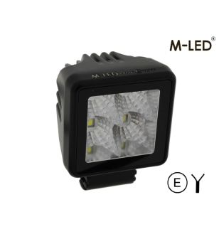 Work light - M-Led - 3.1" - 7.8cm - Position light Red/Amber - Work / Scene