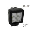Werklamp - M-Led - 3.1" - 7.8cm - Positielicht Rood/Amber - Work / Scene