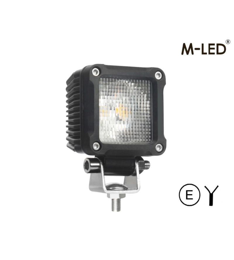 Arbetsbelysning - M-Led - Mini - 2" - 5.1cm - Cube - Vit/Bärnsten - Work / Scene Arbetsbelysning - M-Led - Mini - 2" - 5.1cm - Cube - Vit/Bärnsten - Work / Scene