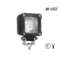 Work light - M-Led - Mini - 2" - 5.1cm - Cube - White/Amber - Work / Scene Work light - M-Led - Mini - 2" - 5.1cm - Cube - White/Amber - Work / Scene