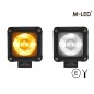 Arbeitsbeleuchtung - M-Led - Mini - 2" - 5.1cm - Cube - Weiß/Amber - Work / Scene Arbeitsbeleuchtung - M-Led - Mini - 2" - 5.1cm - Cube - Weiß/Amber - Work / Scene