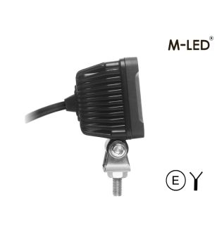 Werklamp - M-Led - 3.1" - 7.8cm - Positielicht Rood/Amber - Work / Scene