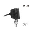 Werklamp - M-Led - 3.1" - 7.8cm - Positielicht Rood/Amber - Work / Scene