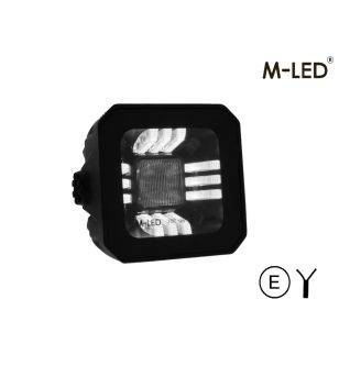 Arbeitsbeleuchtung - M-Led - 3.1" - 7.8cm - Positionslicht Rot/Amber - Work / Scene