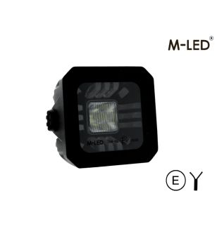 Work light - M-Led - 3.1" - 7.8cm - Position light Red/Amber - Work / Scene
