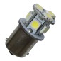 LED-lampa - Ledson - 8-Led - BA15S / R5W - Warm white - 24V