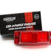 Double burner - Omnius - 5" - 12.6cm - Rot - 24V