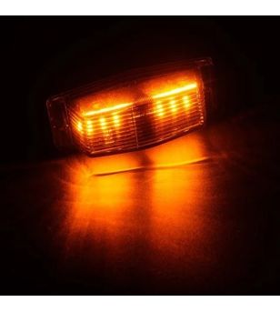 Double burner - Omnius - Dual Color - 5" - 12.6cm - LED - Smoke - Weiß/Amber - 24V 