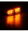 Dubbelbrander - Omnius - Dual Color - 5" - 12.6cm - Smoke - Wit/Amber - 24V