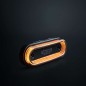 Markeringslicht - Strands - FOR9T Gravity - 4.5" - 11.5cm - Smoke - Amber - 12V-36V