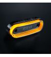 Begrenzungsleuchte - Strands - FOR9T Gravity - 4.5" - 11.5cm - Smoke - Amber - 12V-36V