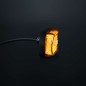 Marker Light - Strands - FOR9T Gravity - 4.5" - 11.5cm - Smoke - Amber - 12V-36V