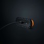 Marker Light - Strands - FOR9T Gravity - 4.5" - 11.5cm - Smoke - Amber - 12V-36V