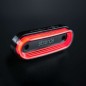Markeringslicht - Strands - FOR9T Gravity - 4.5" - 11.5cm - Smoke - Rood - 12V-36V