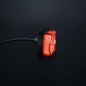 Marker Light - Strands - FOR9T Gravity - 4.5" - 11.5cm - Smoke - Red - 12V-36V