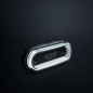 Markeringslicht - Strands - FOR9T Gravity - 4.5" - 11.5cm - Smoke - Wit - 12V-36V