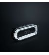 Markeringslicht - Strands - FOR9T Gravity - 4.5" - 11.5cm - Smoke - Wit - 12V-36V