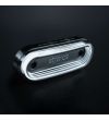Markeringslicht - Strands - FOR9T Gravity - 4.5" - 11.5cm - Smoke - Wit - 12V-36V