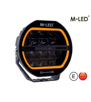 Fernscheinwerfer - M-Led - Co-Pilot - 8.9" - 22.5cm - Positionslicht Weiß/Amber - 1 Blinkmuster - Driving Spot Combo
