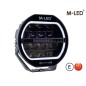 Verstraler - M-Led - Co-Pilot - 8.9" - 22.5cm - Positielicht Wit/Amber - 1 flitspatroon - Driving Spot Combo Verstraler - M-Led - Co-Pilot - 8.9" - 22.5cm - Positielicht Wit/Amber - 1 flitspatroon - Driving Spot Combo