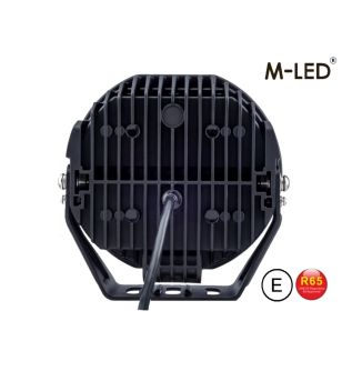 Fernscheinwerfer - M-Led - Klassisch 220 - 9.5" - 24.2cm - Smoke - Positionslicht Weiß/Amber - Spot 