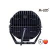 Extraljus - M-Led - Classic 220 - 9.5" - 24.2cm - Smoke - Positionsljus Vit/Bärnsten - Spot