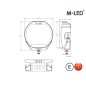 Extraljus - M-Led - Co-Pilot - 8.9" - 22.5cm - Positionsljus Vit/Bärnsten - 1 blixtmönster - Driving Spot Combo - Extraljus - M-Led - Co-Pilot - 8.9" - 22.5cm - Positionsljus Vit/Bärnsten - 1 blixtmönster - Driving Spot Combo -