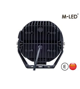 Extraljus - M-Led - Classic 220 - 9.5" - 24.2cm - Smoke - Positionsljus Vit/Bärnsten - Spot 