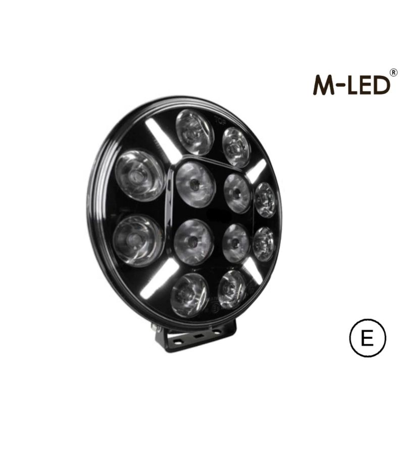 Fernscheinwerfer - M-Led - 8.6" - 21.8cm - Positionslicht Weiß - Driving 
