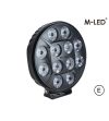 Driving light - M-Led - Classic 220 - 9.5" - 24.2cm - Smoke - Position light White/Amber - Spot