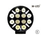 Driving light - M-Led - 8.6" - 21.8cm - Position light White - Driving Driving light - M-Led - 8.6" - 21.8cm - Position light White - Driving