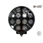 Verstraler - M-Led - 8.6" - 21.8cm - Positielicht Wit - Driving Verstraler - M-Led - 8.6" - 21.8cm - Positielicht Wit - Driving