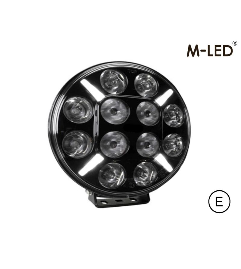 Verstraler - M-Led - 7" - 18cm - Positielicht Wit - Driving Verstraler - M-Led - 7" - 18cm - Positielicht Wit - Driving