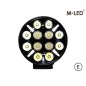 Driving light - M-Led - 7" - 18cm - Position light White - Driving Driving light - M-Led - 7" - 18cm - Position light White - Driving