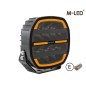 Driving light - M-Led - Phoenix - Combi - 8.7" - 22cm - Position light White/Amber - Driving Spot Combo Driving light - M-Led - Phoenix - Combi - 8.7" - 22cm - Position light White/Amber - Driving Spot Combo