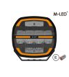 Driving light - M-Led - Classic 220 - 9.5" - 24.2cm - Smoke - Position light White/Amber - Spot