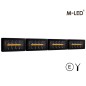 Fernscheinwerfer - M-Led - Klassisch 220 - 9.5" - 24.2cm - Positionslicht Weiß/Amber - Spot Fernscheinwerfer - M-Led - Klassisch 220 - 9.5" - 24.2cm - Positionslicht Weiß/Amber - Spot