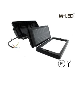 Driving light - M-Led - Classic 220 - 9.5" - 24.2cm - Smoke - Position light White/Amber - Spot