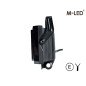 Driving light - M-Led - Classic 220 - 9.5" - 24.2cm - Position light White/Amber - Spot Driving light - M-Led - Classic 220 - 9.5" - 24.2cm - Position light White/Amber - Spot