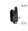 Extraljus - M-Led - Classic 220 - 9.5" - 24.2cm - Smoke - Positionsljus Vit/Bärnsten - Spot
