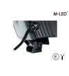 Driving light - M-Led - Classic 220 - 9.5" - 24.2cm - Smoke - Position light White/Amber - Spot