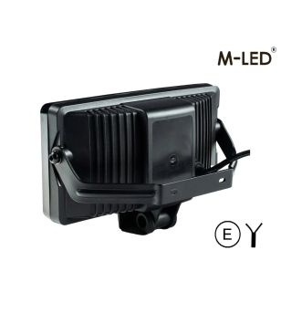 Driving light - M-Led - Classic 220 - 9.5" - 24.2cm - Smoke - Position light White/Amber - Spot