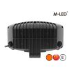Fernscheinwerfer - M-Led - Klassisch 220 - 9.5" - 24.2cm - Smoke - Positionslicht Weiß/Amber - Spot
