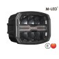 Driving light - M-Led - 8.7" - 22cm - Position light White/Amber/Yellow - 4 flash patterns - Driving Driving light - M-Led - 8.7" - 22cm - Position light White/Amber/Yellow - 4 flash patterns - Driving